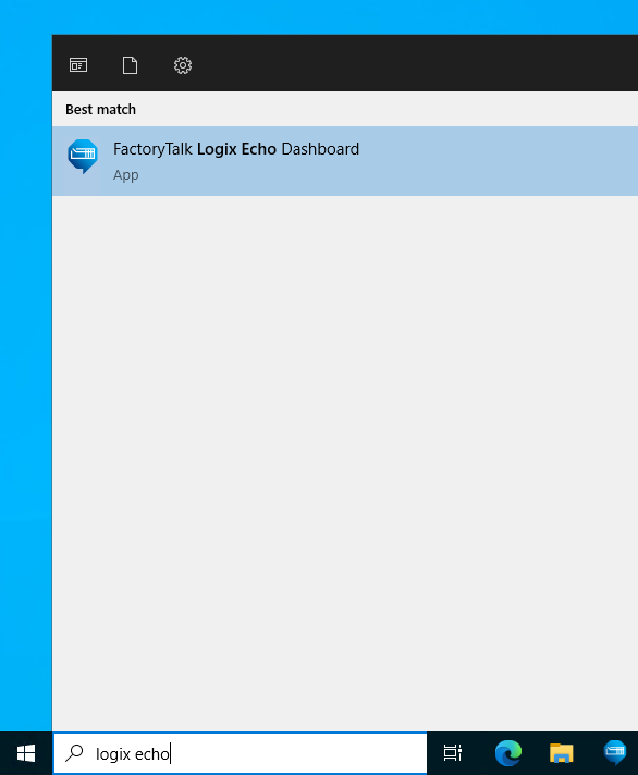 Use the FactoryTalk Logix Echo Dashboard to set up your first emulated PLC using the